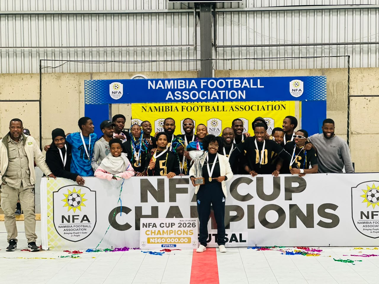 Quality FC crowned NFA Futsal Cup champions