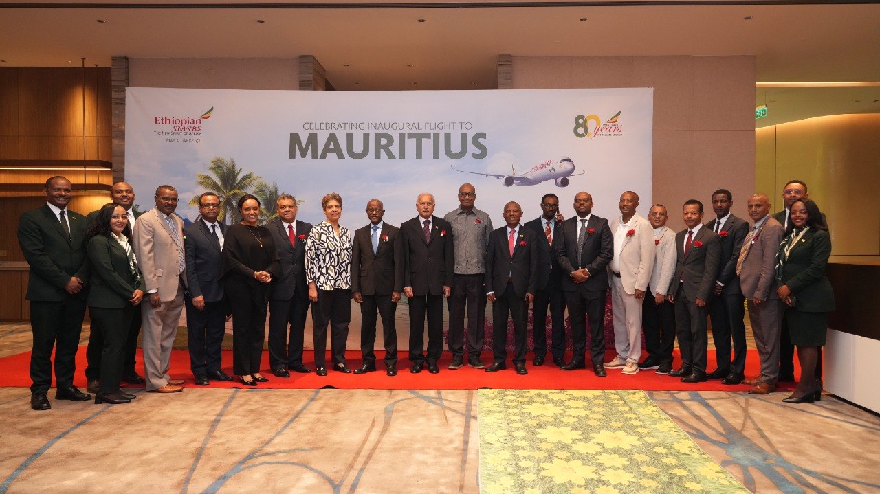 Ethiopian Airlines inaugurates flights to Mauritius