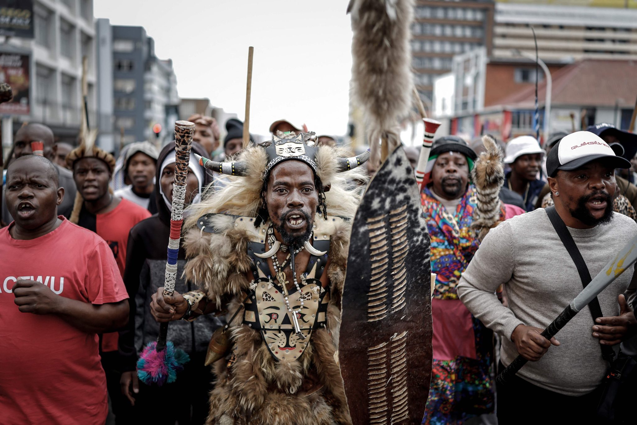 SA deploys police as anti migrant protests loom