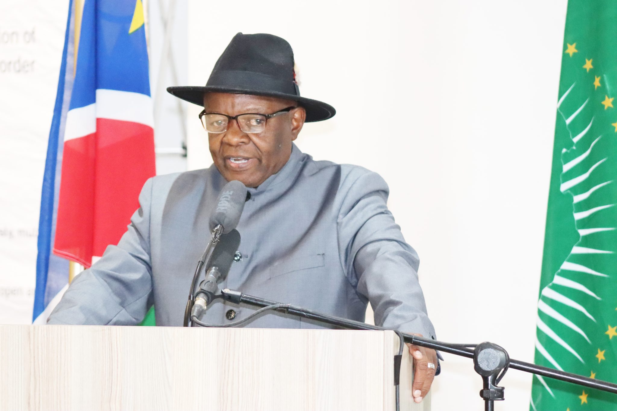 //Khamuseb highlights key development priorities … touches on land reform, food security, water, unemployment