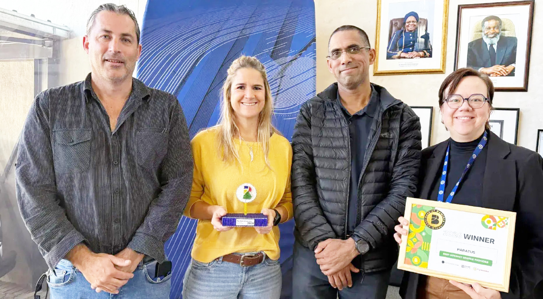 Paratus again voted Namibia’s most reliable internet provider