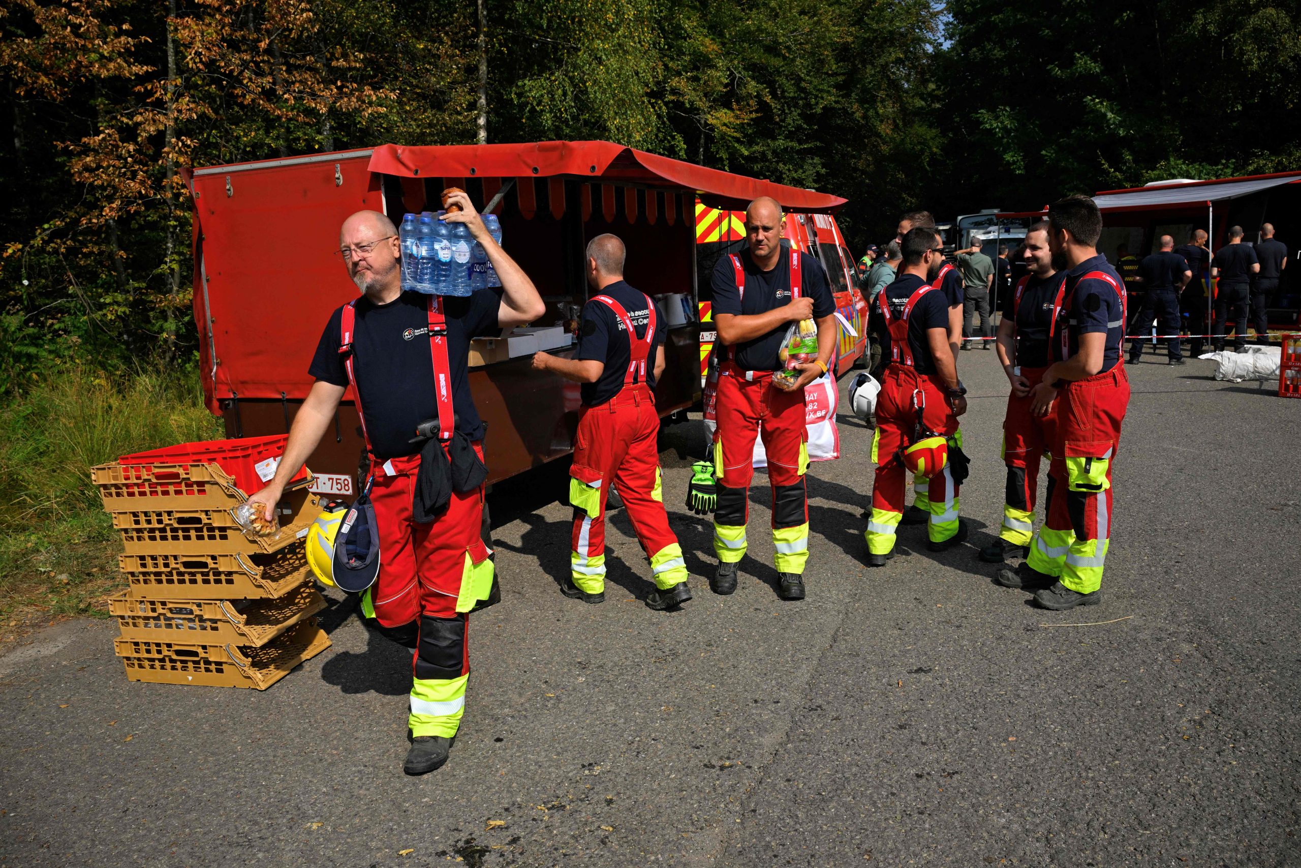 Belgium counts on air support as record wildfire jumps in size