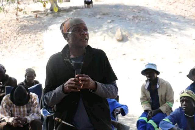 Chief Tjindunda raises concern over Gecko Mining operations