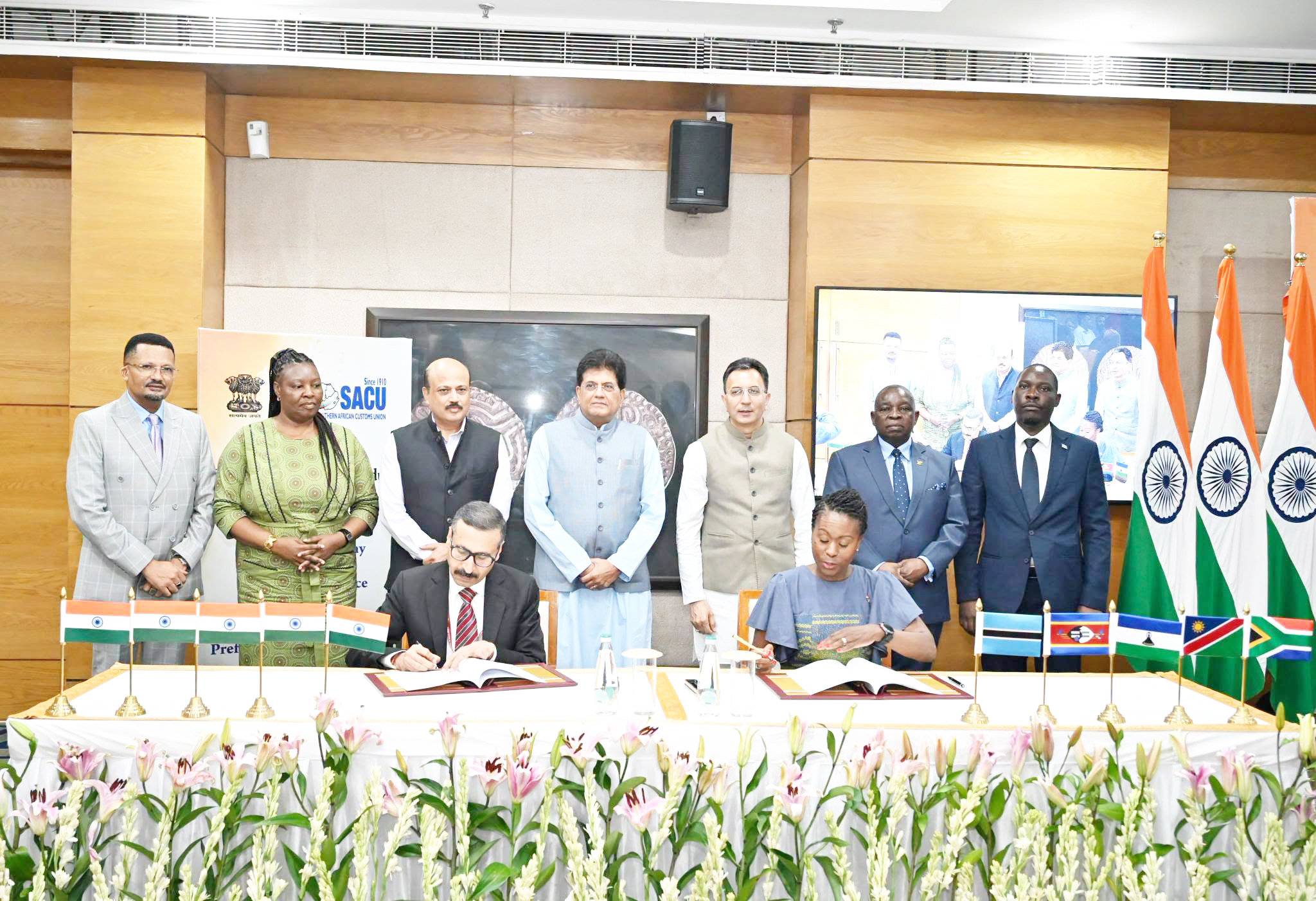 Sacu and India agree on preferential trade negotiations