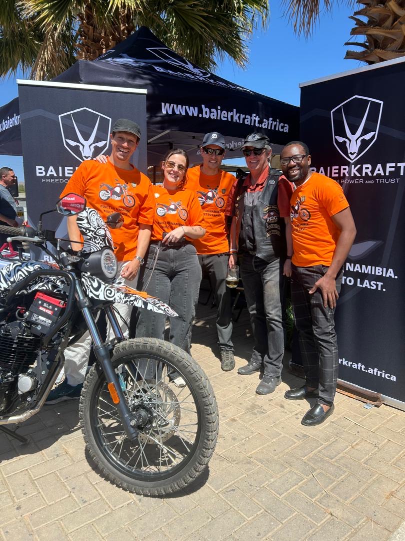 German engineering meets Namibian reality in new motorcycle
