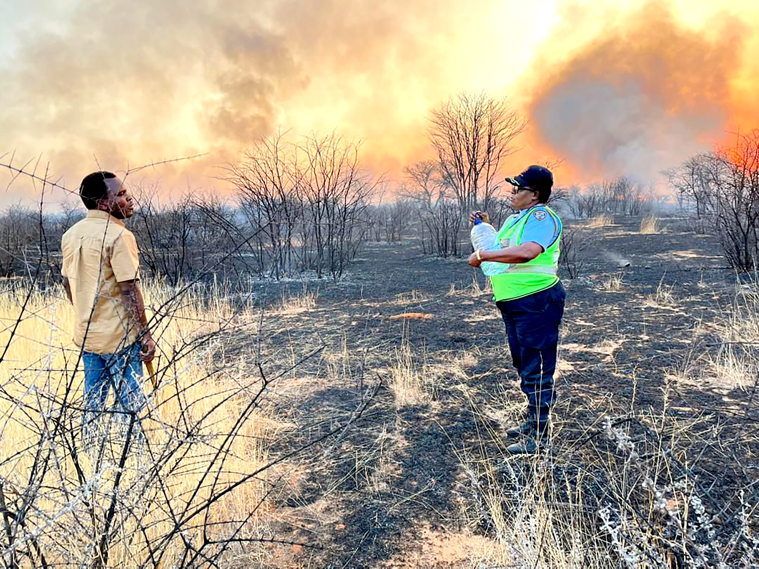 Etosha fires under control
