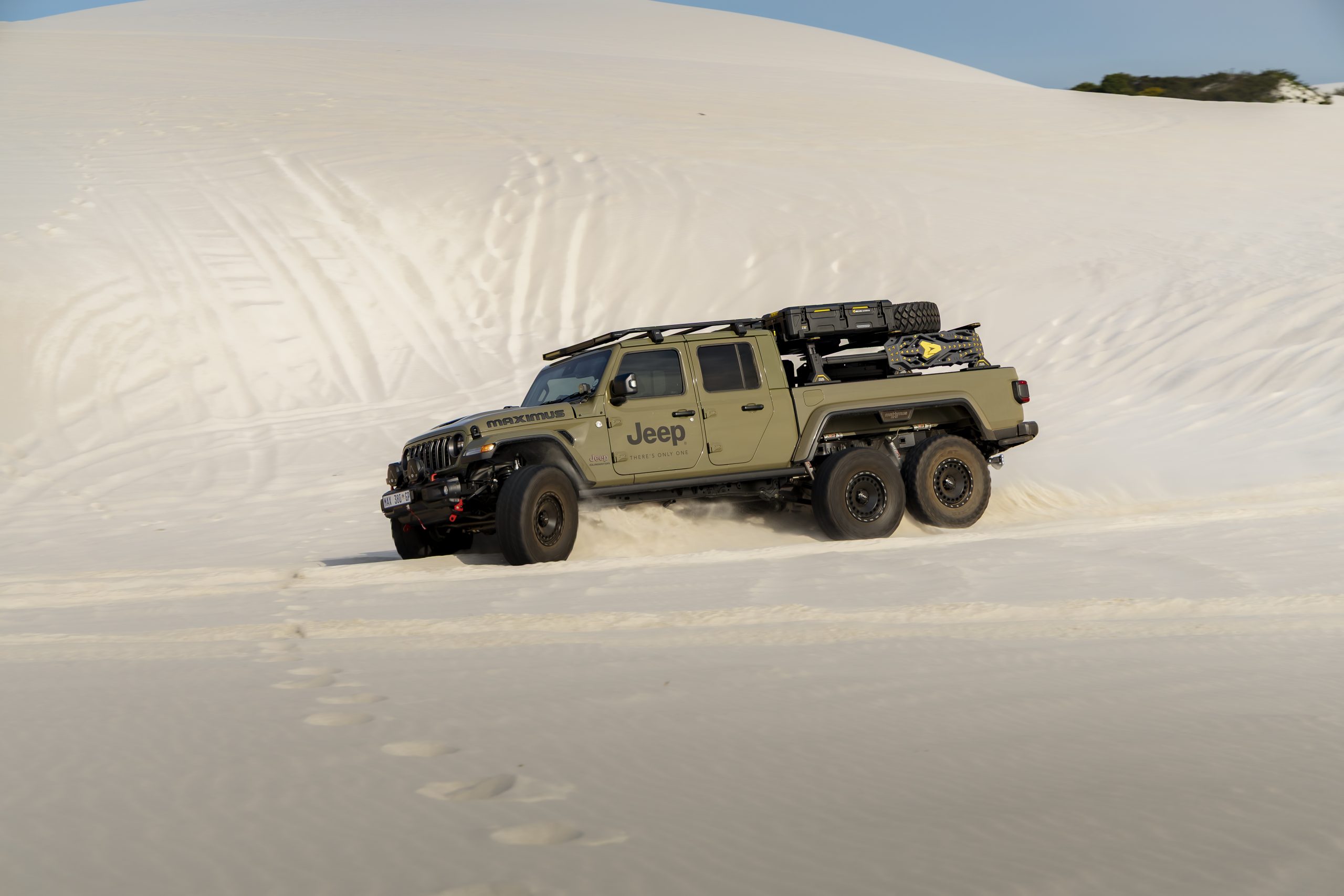 Jeep Gladiator Maximus 6x6 released for Africa