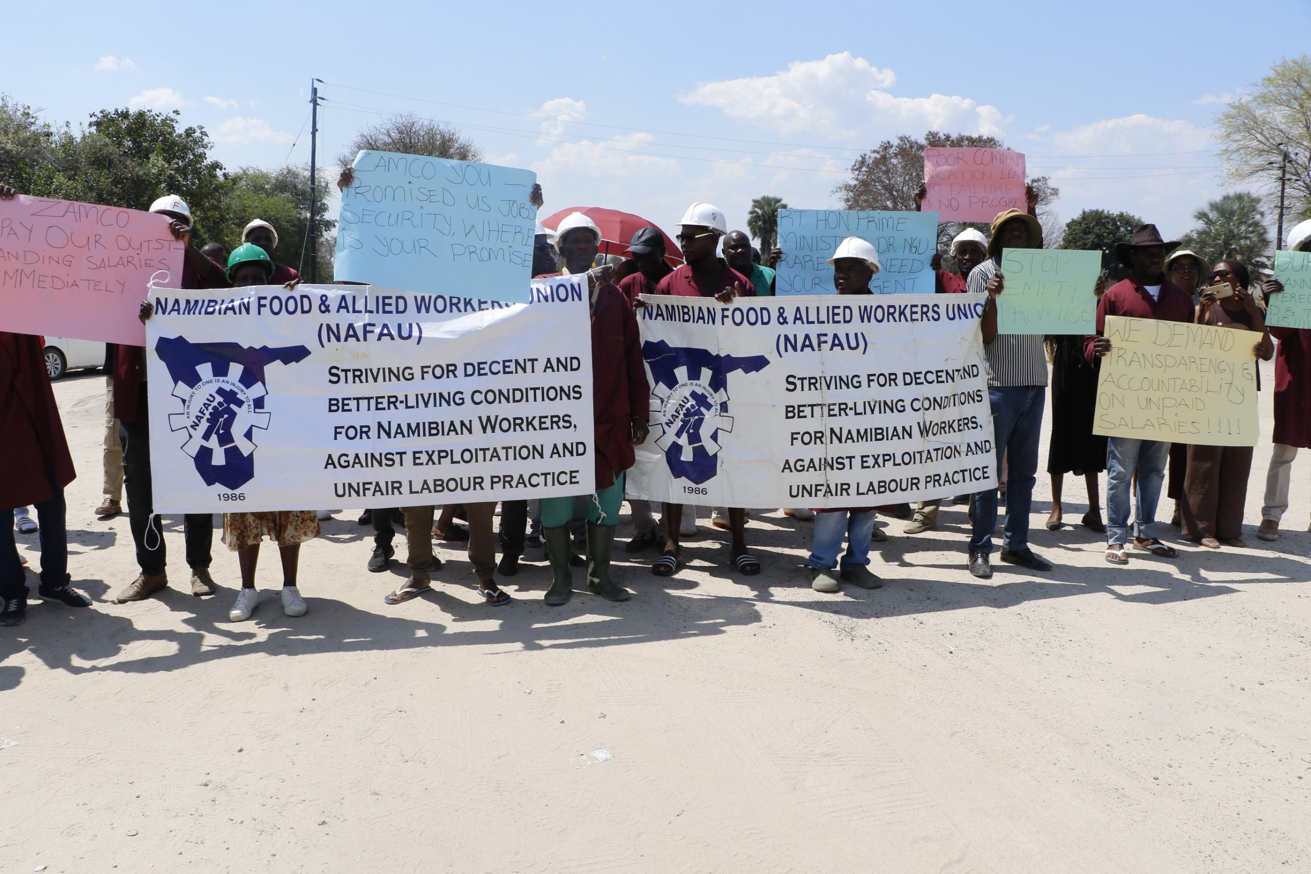 Katima abattoir employees petition govt