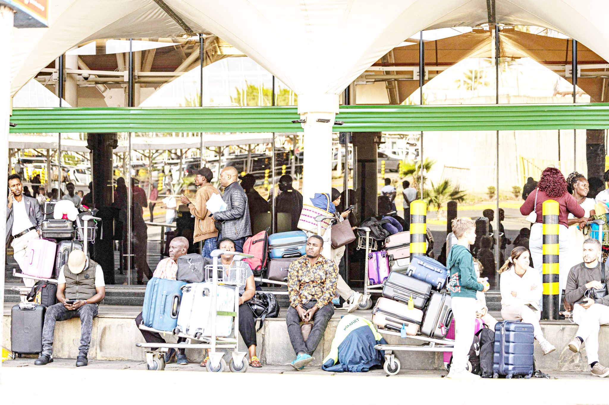 Passengers stranded overnight by Kenya airport strike