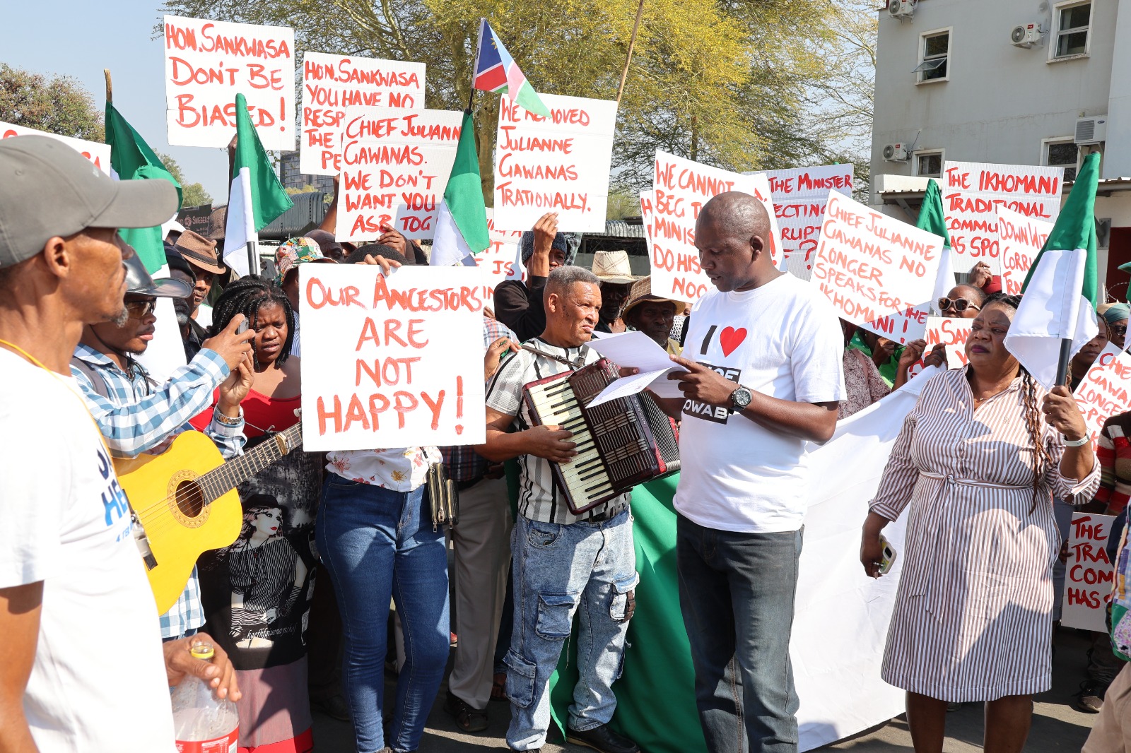 Choas as /Khomanin meet Sankwasa
