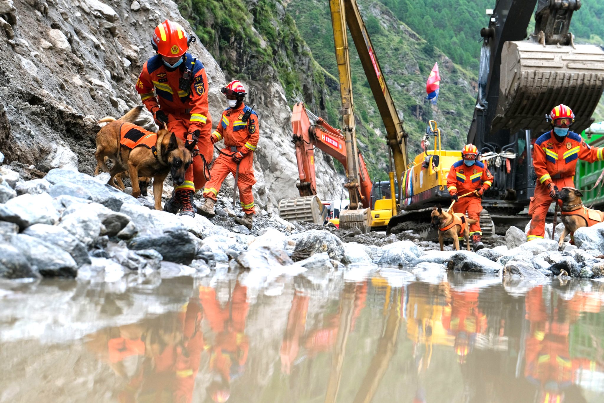China penalises 10 people for misinformation over deadly mudslide