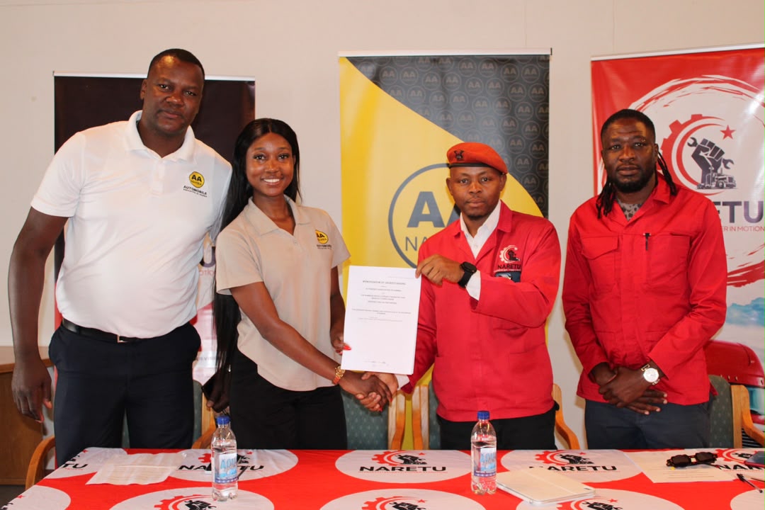 Naretu, AA Namibia partner to strengthen road safety