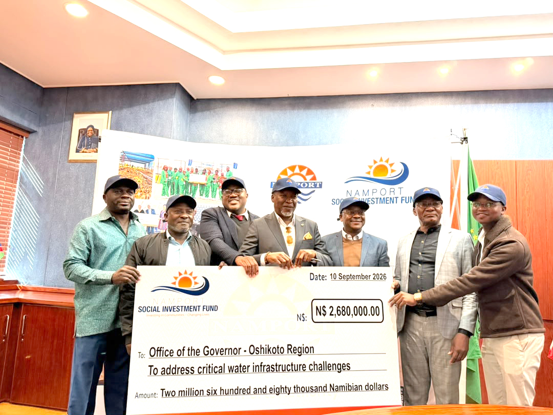 Namport pumps N$2.7m into Oshikoto water infrastructure