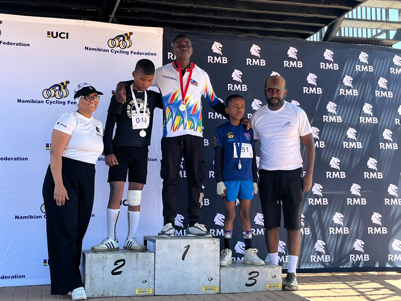 Omuthiya BMX team shines at national champs
