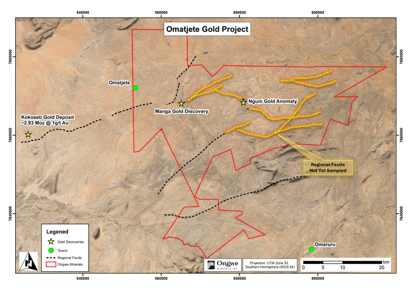 Ongwe Minerals starts drilling at Nguni