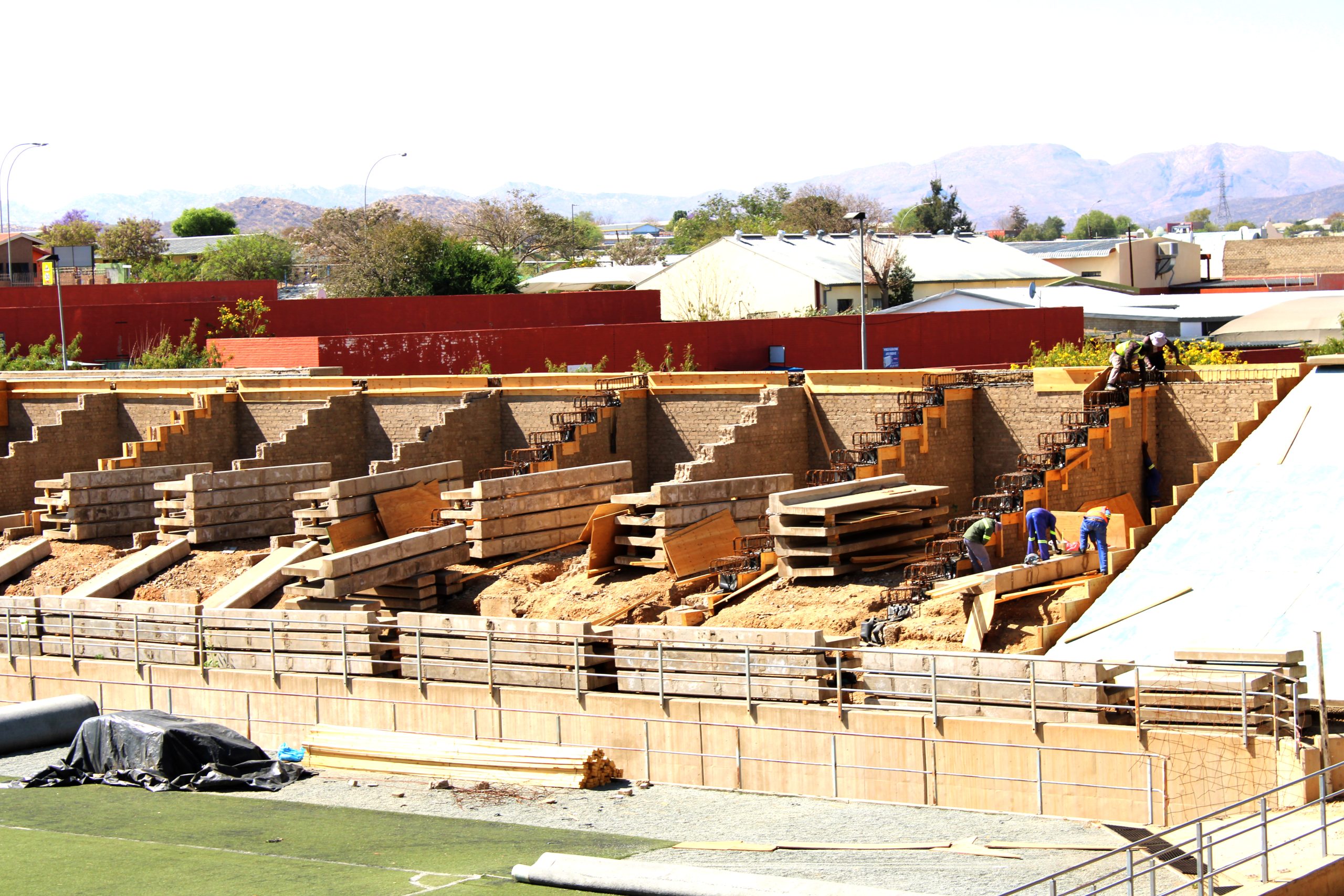 Sam Nujoma Stadium repairs face October deadline
