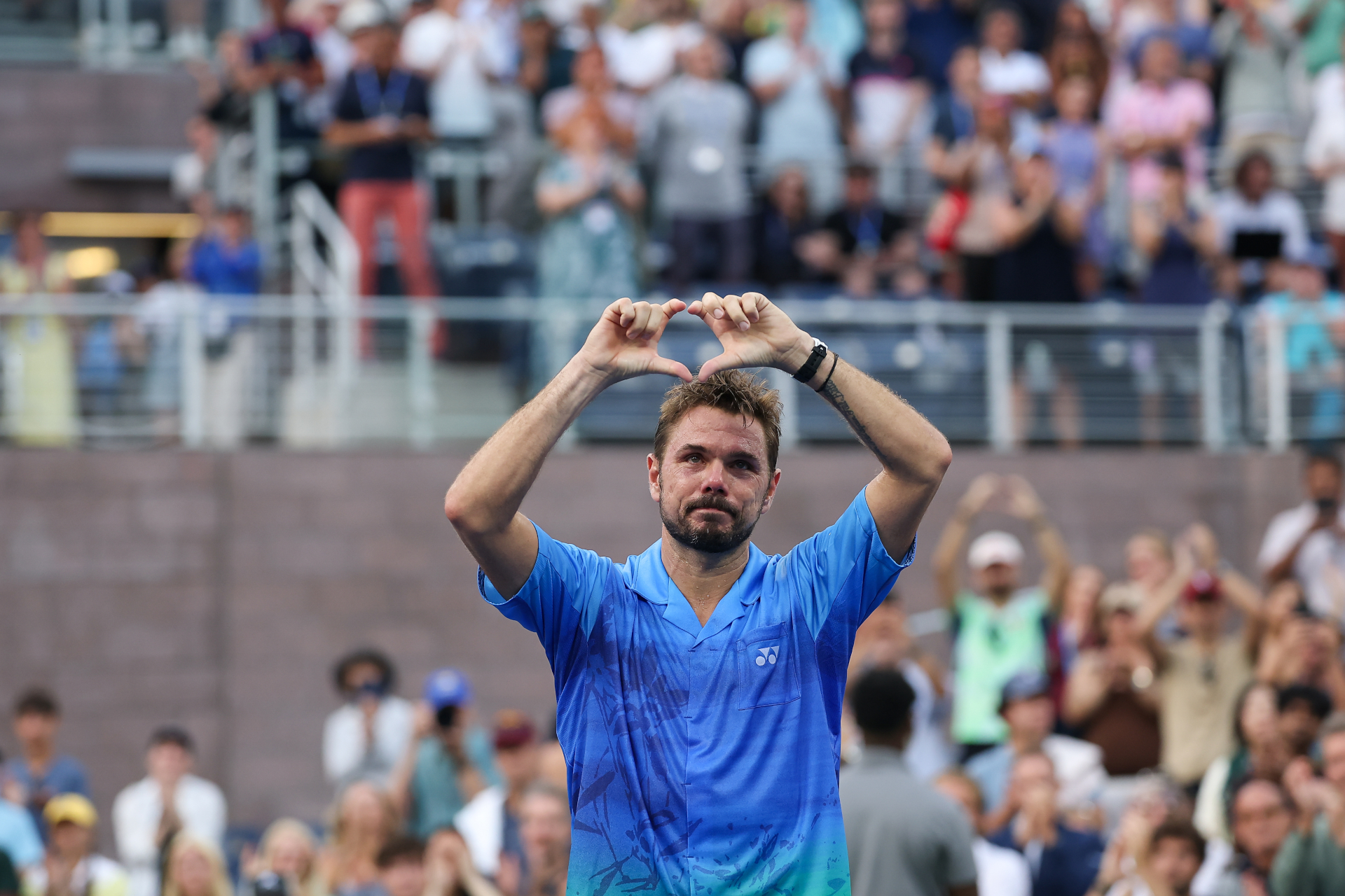 Emotional Wawrinka falls to Berrettini in Grand Slam