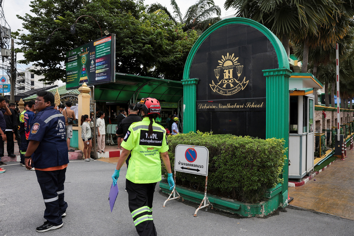 Thai school reopens under tight security