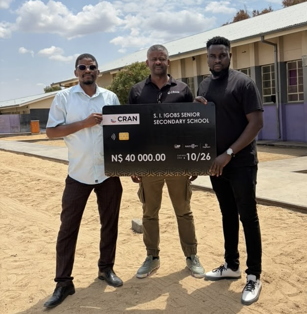 CRAN distributes N$100 000 to support health care and education