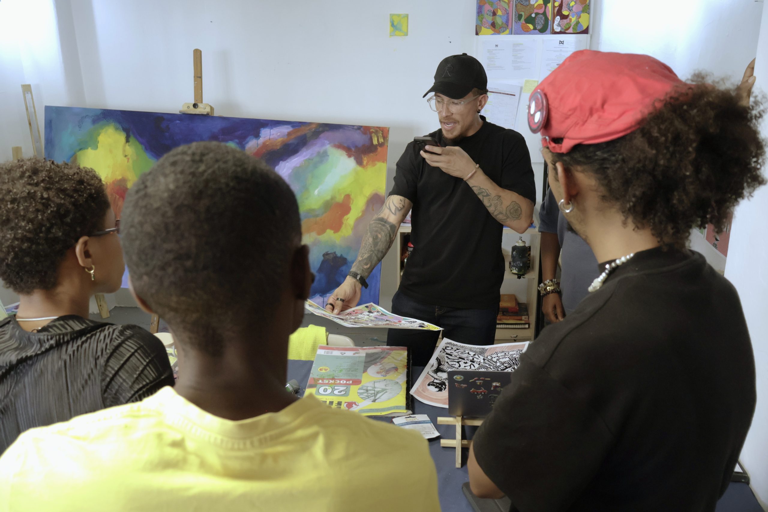 Digital skills workshop upgrades artists