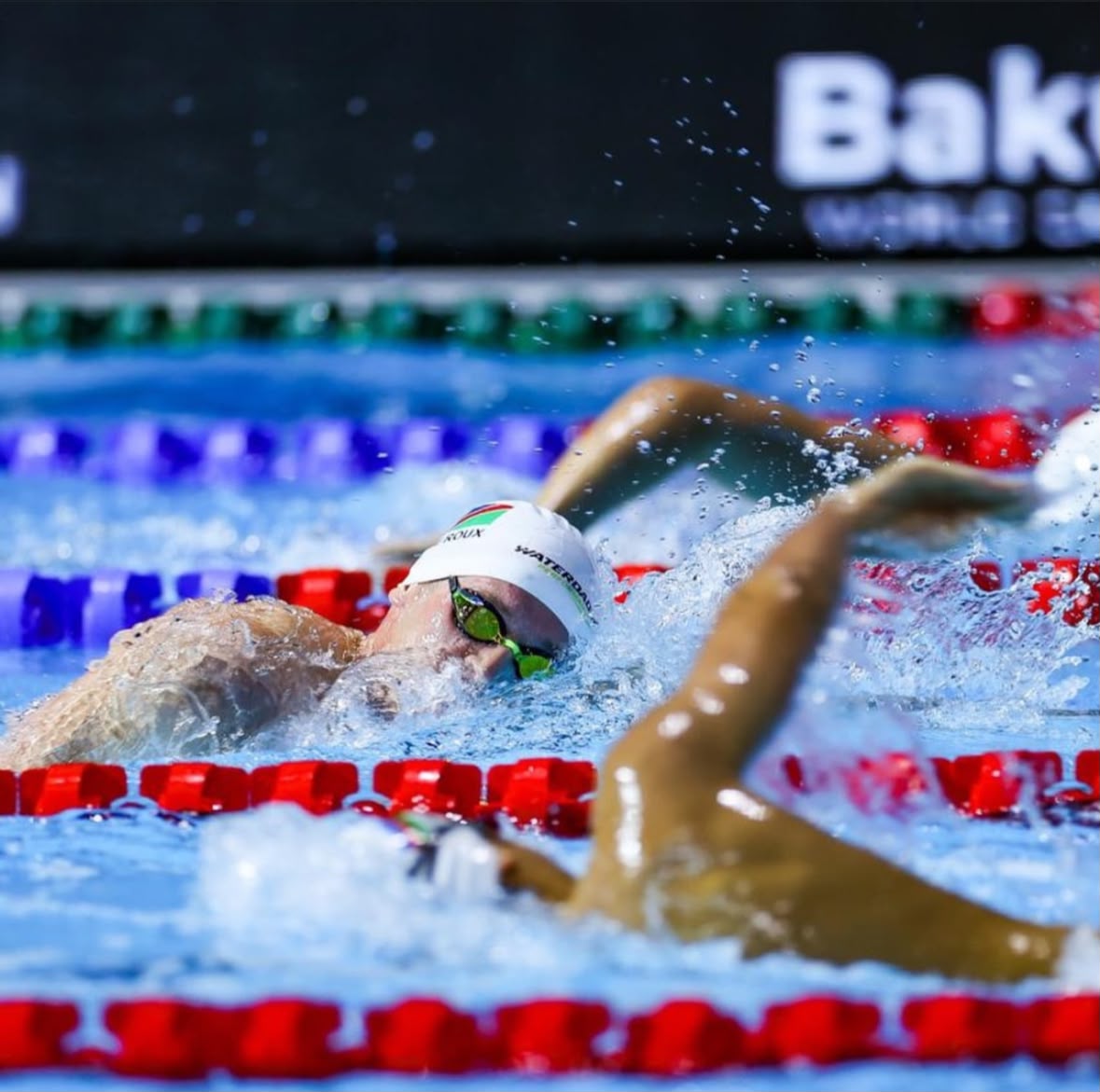 Namibian swimmer embraces World Cup challenge