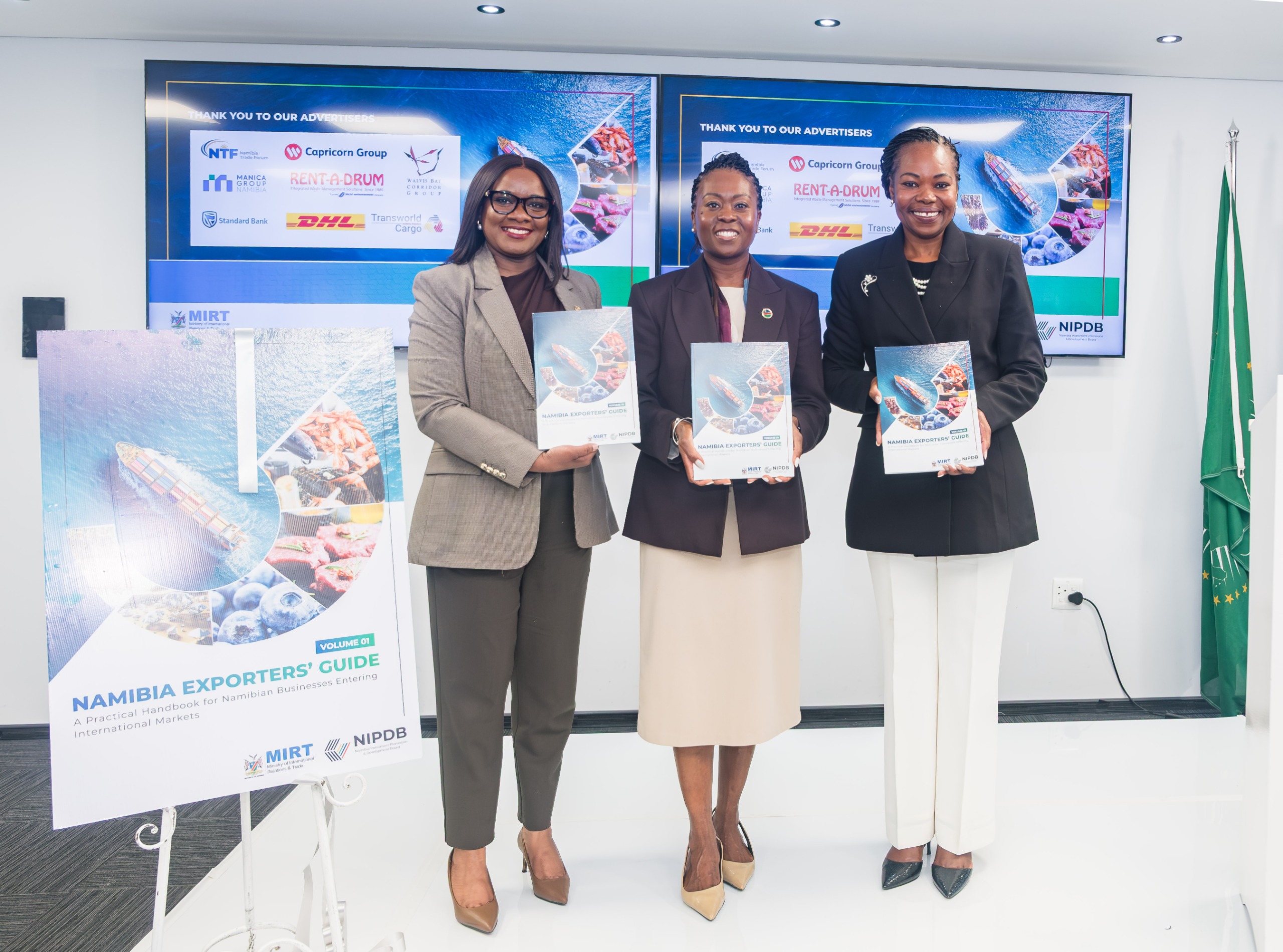 Nam targets N$100m export revenue from MSMEs by 2028… NIPDB, MIRT launches first Namibia Exporters’ Guide
