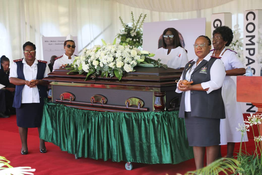 ‘Lady Pohamba’ remembered for lifetime of selfless service