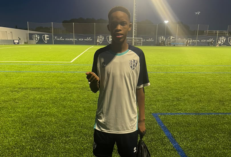 Dama FC’s Tshipa begins training in Spain