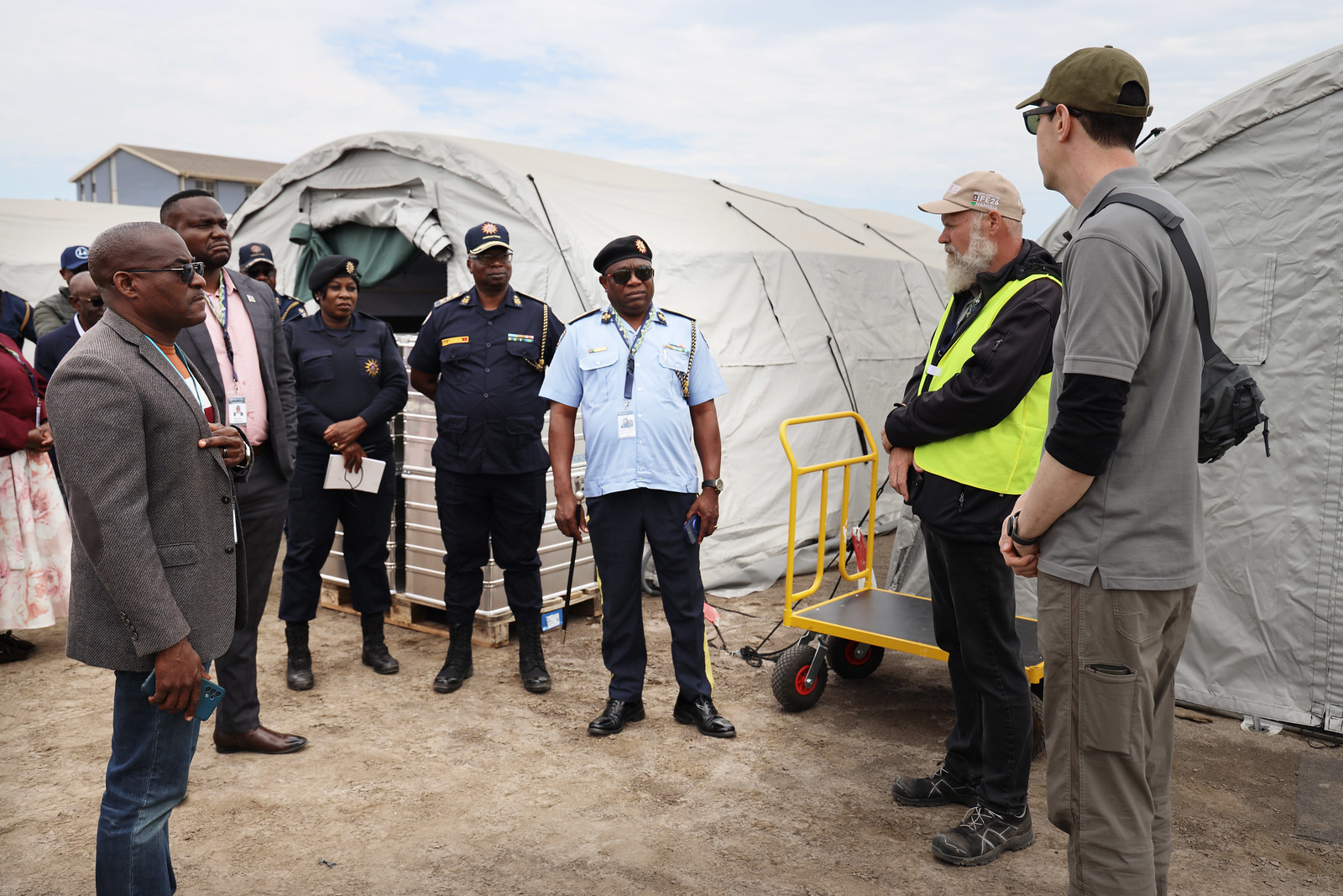 Nuclear simulation exercise takes shape