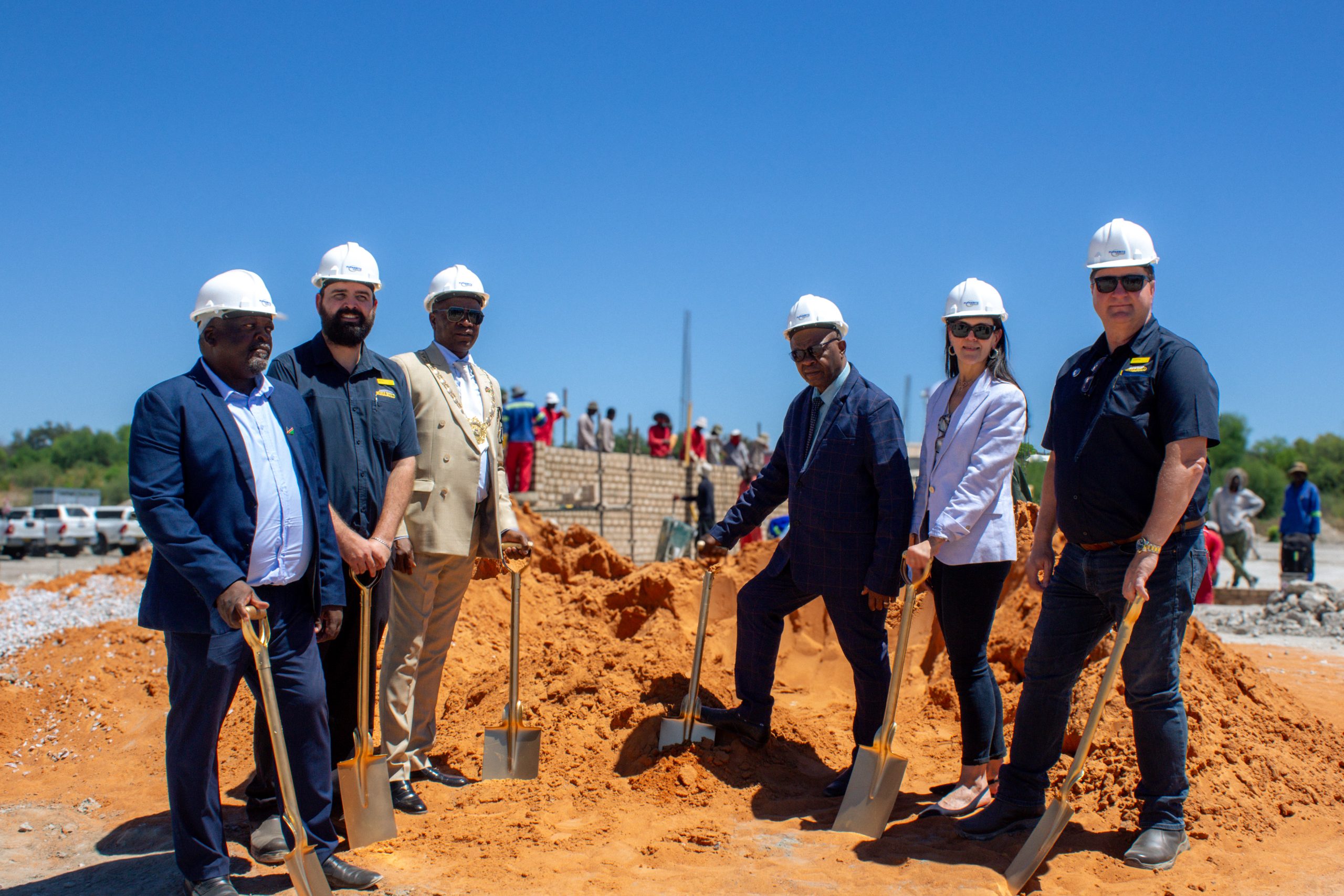 Pupkewitz building MegaBuild branch in Grootfontein