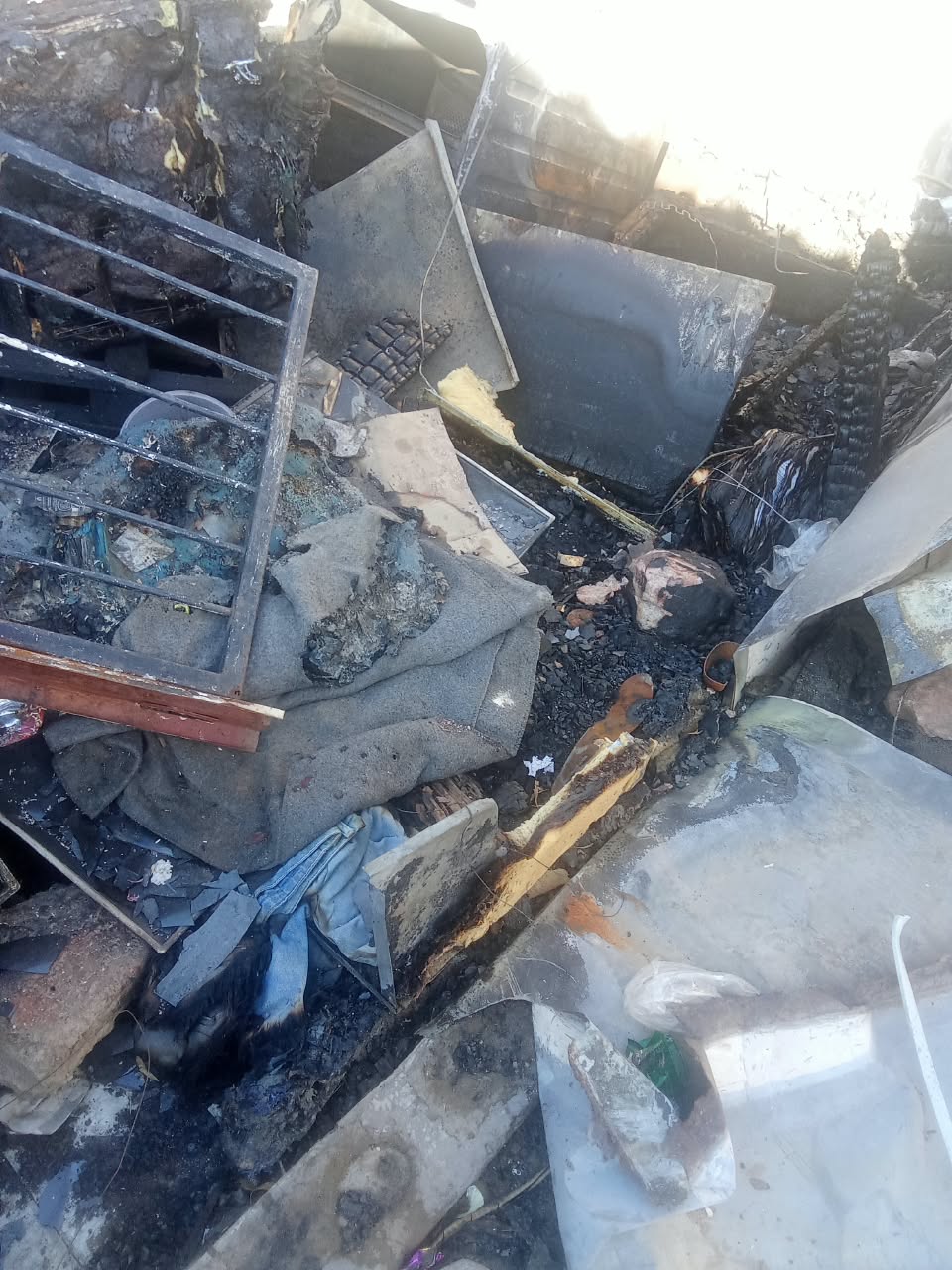 Katutura family pleads for help after fire destroys home