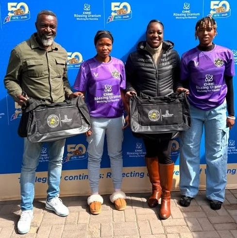 Rössing Donation and Recruitment Drive Boost Desert Foxes' Ambitions
