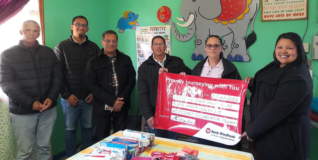 Churches Unite to Support Walvis Bay Charities