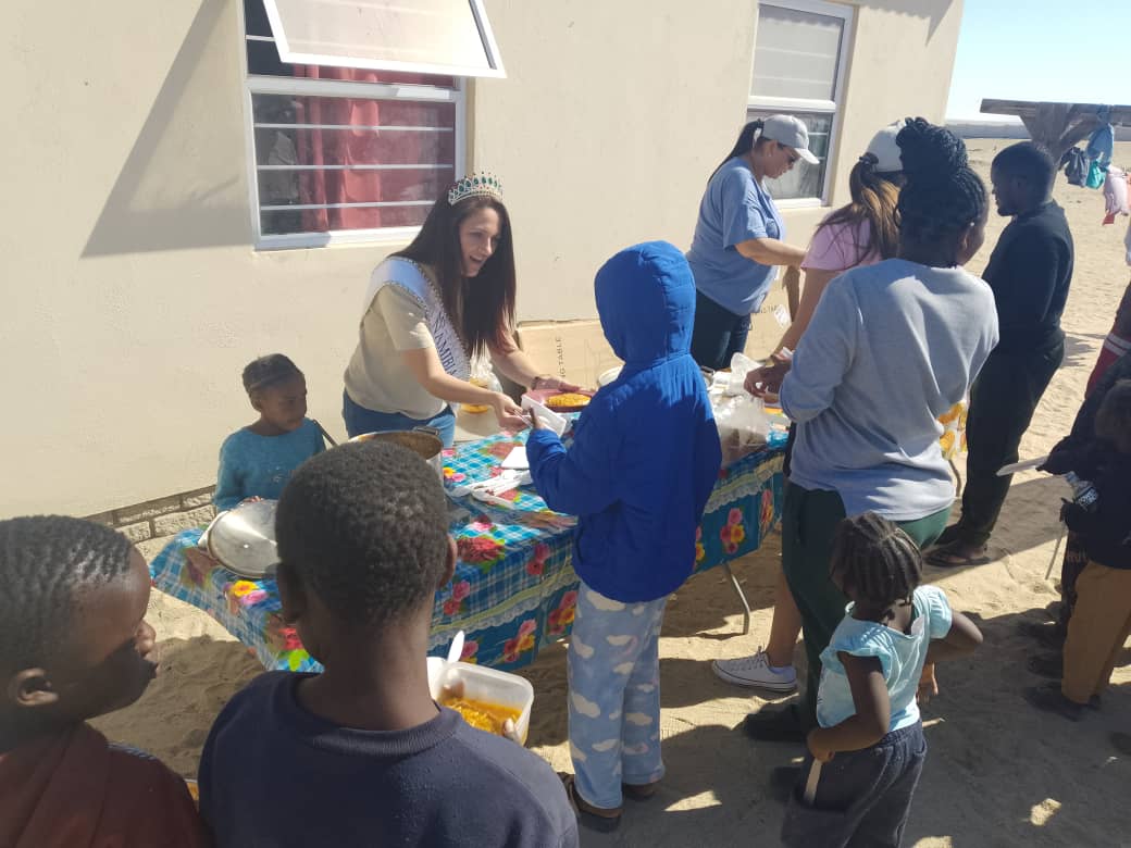 Miss Face of Hope Namibia Joins in Fight Against Hunger